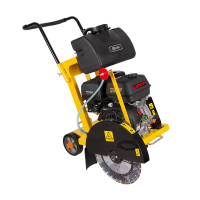 Бензиновый швонарезчик для асфальта DIAM ML-450/14 L с двигателем Loncin G420F, глубиной реза до 140 мм